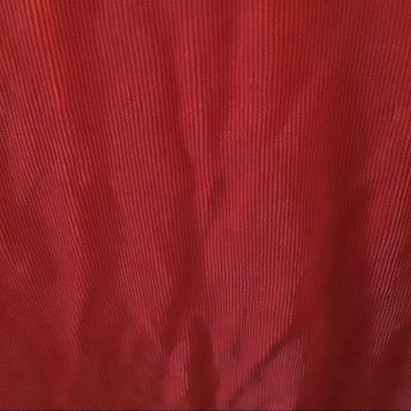 Coral polyester crepe sleeveless top - Picture 2 of 2